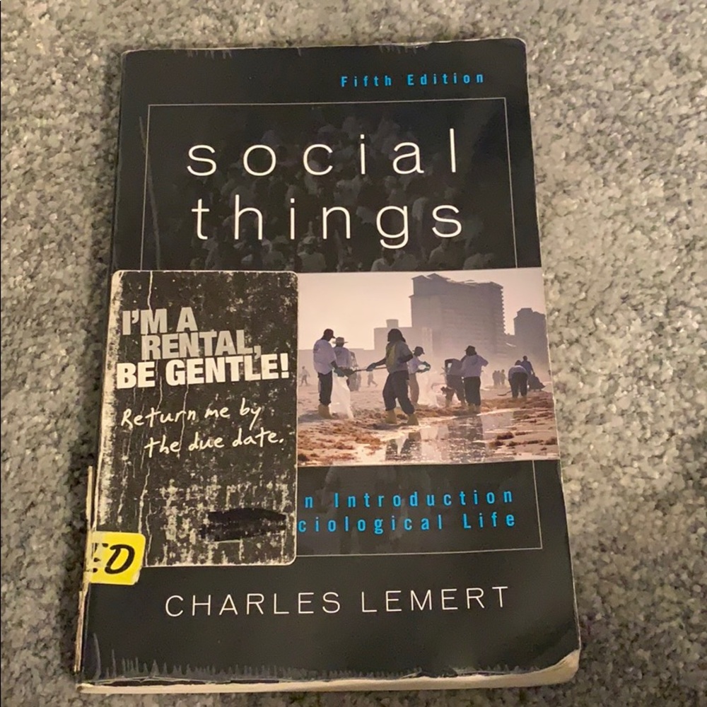 Social Things Novel